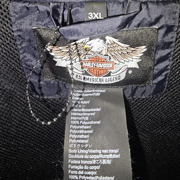 Harley Davidson Rain Gear jacket men's 3xl - Picture 2 of 5